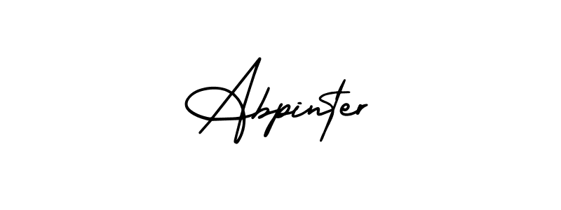 Also we have Abpinter name is the best signature style. Create professional handwritten signature collection using AmerikaSignatureDemo-Regular autograph style. Abpinter signature style 3 images and pictures png