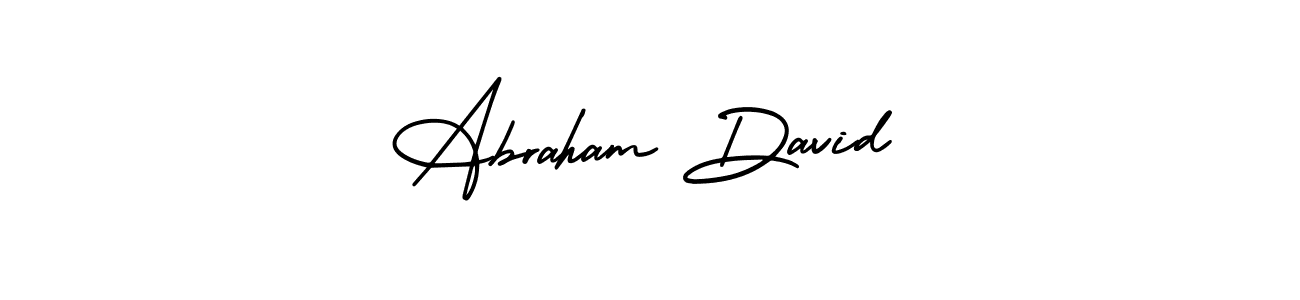 Also we have Abraham David name is the best signature style. Create professional handwritten signature collection using AmerikaSignatureDemo-Regular autograph style. Abraham David signature style 3 images and pictures png