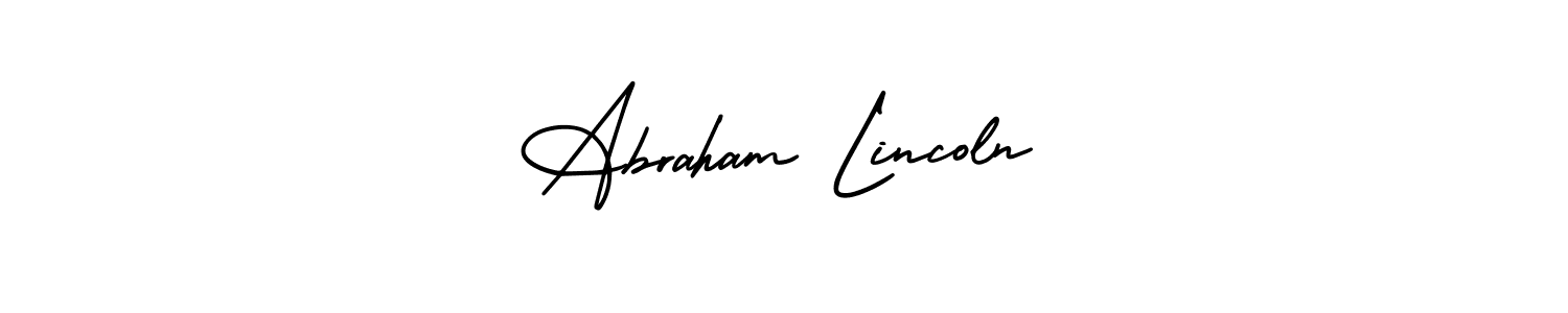 How to make Abraham Lincoln signature? AmerikaSignatureDemo-Regular is a professional autograph style. Create handwritten signature for Abraham Lincoln name. Abraham Lincoln signature style 3 images and pictures png