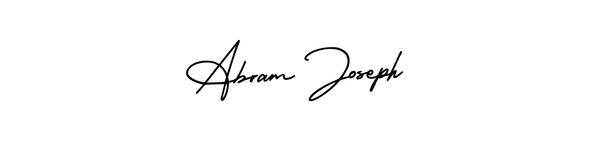 Similarly AmerikaSignatureDemo-Regular is the best handwritten signature design. Signature creator online .You can use it as an online autograph creator for name Abram Joseph. Abram Joseph signature style 3 images and pictures png
