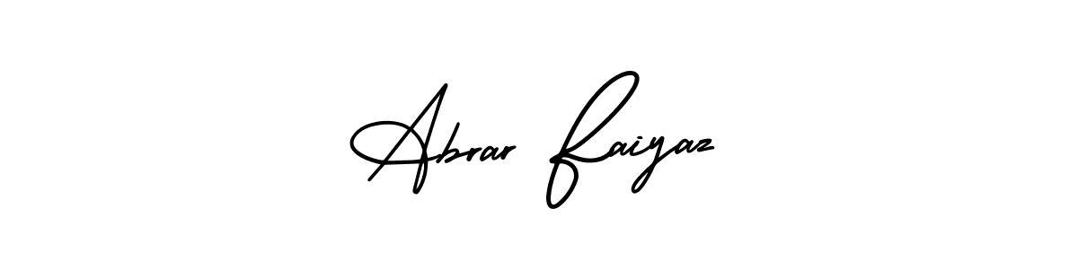if you are searching for the best signature style for your name Abrar Faiyaz. so please give up your signature search. here we have designed multiple signature styles  using AmerikaSignatureDemo-Regular. Abrar Faiyaz signature style 3 images and pictures png