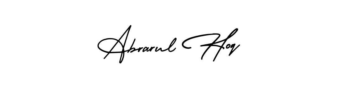 This is the best signature style for the Abrarul Hoq name. Also you like these signature font (AmerikaSignatureDemo-Regular). Mix name signature. Abrarul Hoq signature style 3 images and pictures png