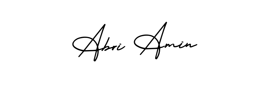 Create a beautiful signature design for name Abri Amin. With this signature (AmerikaSignatureDemo-Regular) fonts, you can make a handwritten signature for free. Abri Amin signature style 3 images and pictures png