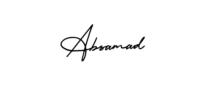 Here are the top 10 professional signature styles for the name Absamad. These are the best autograph styles you can use for your name. Absamad signature style 3 images and pictures png