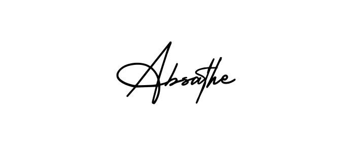 if you are searching for the best signature style for your name Absathe. so please give up your signature search. here we have designed multiple signature styles  using AmerikaSignatureDemo-Regular. Absathe signature style 3 images and pictures png