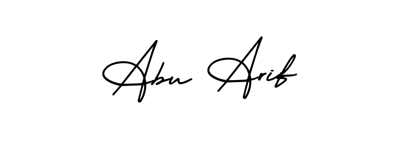 How to Draw Abu Arif signature style? AmerikaSignatureDemo-Regular is a latest design signature styles for name Abu Arif. Abu Arif signature style 3 images and pictures png