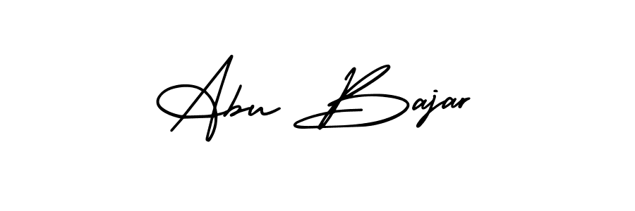 Check out images of Autograph of Abu Bajar name. Actor Abu Bajar Signature Style. AmerikaSignatureDemo-Regular is a professional sign style online. Abu Bajar signature style 3 images and pictures png