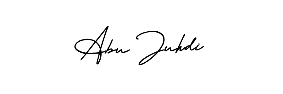 Similarly AmerikaSignatureDemo-Regular is the best handwritten signature design. Signature creator online .You can use it as an online autograph creator for name Abu Juhdi. Abu Juhdi signature style 3 images and pictures png