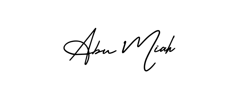Once you've used our free online signature maker to create your best signature AmerikaSignatureDemo-Regular style, it's time to enjoy all of the benefits that Abu Miah name signing documents. Abu Miah signature style 3 images and pictures png