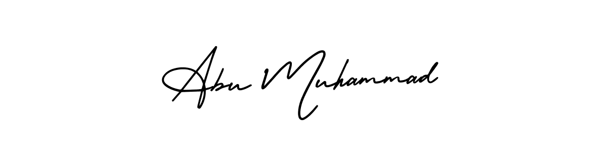 AmerikaSignatureDemo-Regular is a professional signature style that is perfect for those who want to add a touch of class to their signature. It is also a great choice for those who want to make their signature more unique. Get Abu Muhammad name to fancy signature for free. Abu Muhammad signature style 3 images and pictures png