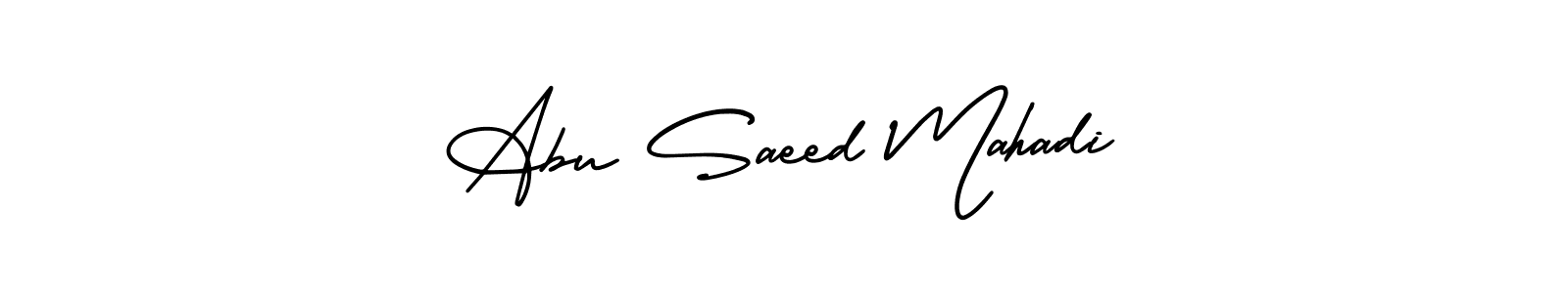 Here are the top 10 professional signature styles for the name Abu Saeed Mahadi. These are the best autograph styles you can use for your name. Abu Saeed Mahadi signature style 3 images and pictures png