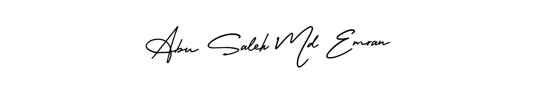 Abu Saleh Md Emran stylish signature style. Best Handwritten Sign (AmerikaSignatureDemo-Regular) for my name. Handwritten Signature Collection Ideas for my name Abu Saleh Md Emran. Abu Saleh Md Emran signature style 3 images and pictures png