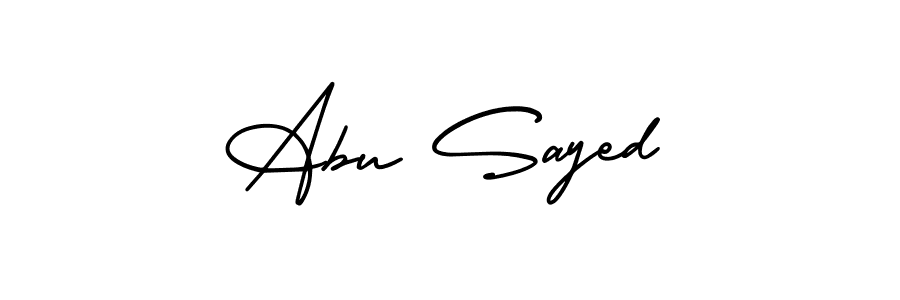 How to Draw Abu Sayed signature style? AmerikaSignatureDemo-Regular is a latest design signature styles for name Abu Sayed. Abu Sayed signature style 3 images and pictures png