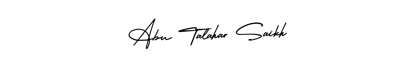 How to make Abu Talahar Saikh name signature. Use AmerikaSignatureDemo-Regular style for creating short signs online. This is the latest handwritten sign. Abu Talahar Saikh signature style 3 images and pictures png
