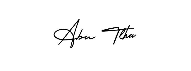 Also we have Abu Tlha name is the best signature style. Create professional handwritten signature collection using AmerikaSignatureDemo-Regular autograph style. Abu Tlha signature style 3 images and pictures png