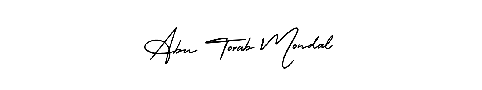 This is the best signature style for the Abu Torab Mondal name. Also you like these signature font (AmerikaSignatureDemo-Regular). Mix name signature. Abu Torab Mondal signature style 3 images and pictures png