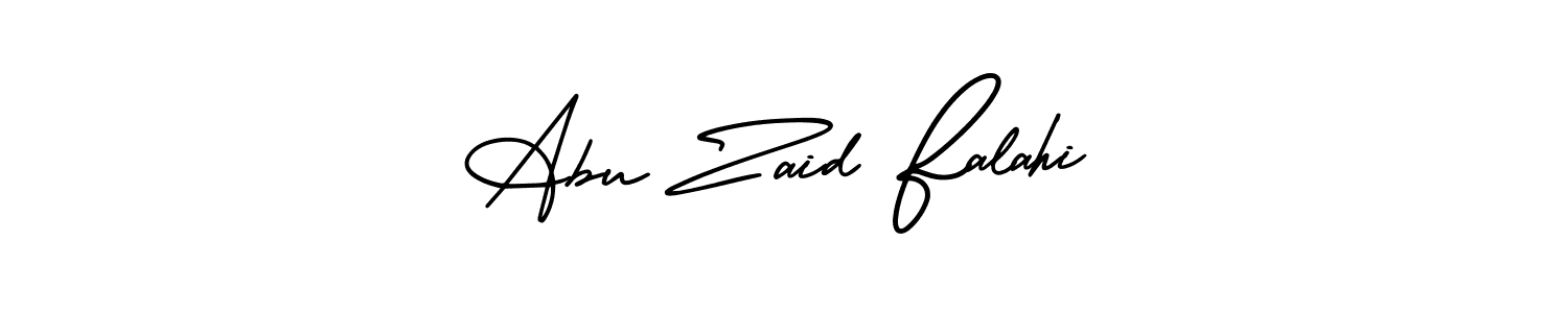 It looks lik you need a new signature style for name Abu Zaid Falahi. Design unique handwritten (AmerikaSignatureDemo-Regular) signature with our free signature maker in just a few clicks. Abu Zaid Falahi signature style 3 images and pictures png