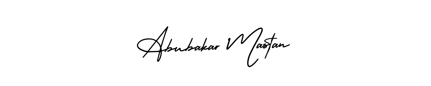 Make a beautiful signature design for name Abubakar Mastan. Use this online signature maker to create a handwritten signature for free. Abubakar Mastan signature style 3 images and pictures png