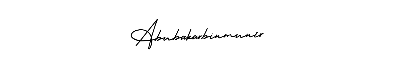 You can use this online signature creator to create a handwritten signature for the name Abubakarbinmunir. This is the best online autograph maker. Abubakarbinmunir signature style 3 images and pictures png