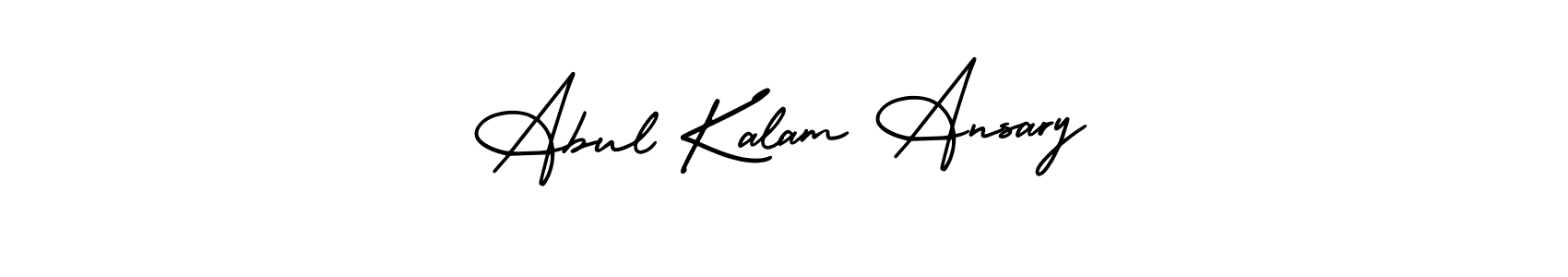 You can use this online signature creator to create a handwritten signature for the name Abul Kalam Ansary. This is the best online autograph maker. Abul Kalam Ansary signature style 3 images and pictures png