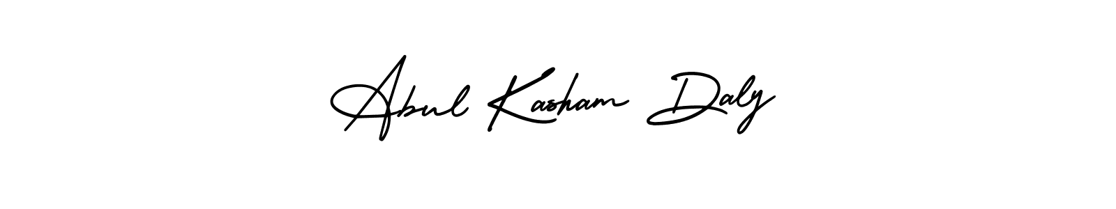 Best and Professional Signature Style for Abul Kasham Daly. AmerikaSignatureDemo-Regular Best Signature Style Collection. Abul Kasham Daly signature style 3 images and pictures png