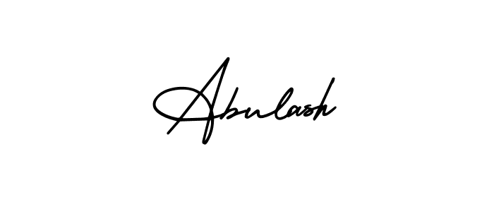 Best and Professional Signature Style for Abulash. AmerikaSignatureDemo-Regular Best Signature Style Collection. Abulash signature style 3 images and pictures png
