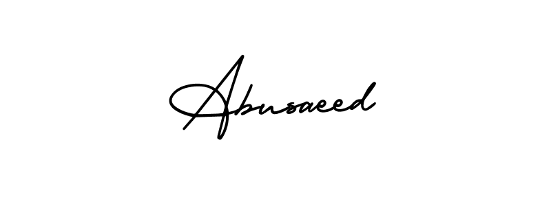 Also You can easily find your signature by using the search form. We will create Abusaeed name handwritten signature images for you free of cost using AmerikaSignatureDemo-Regular sign style. Abusaeed signature style 3 images and pictures png