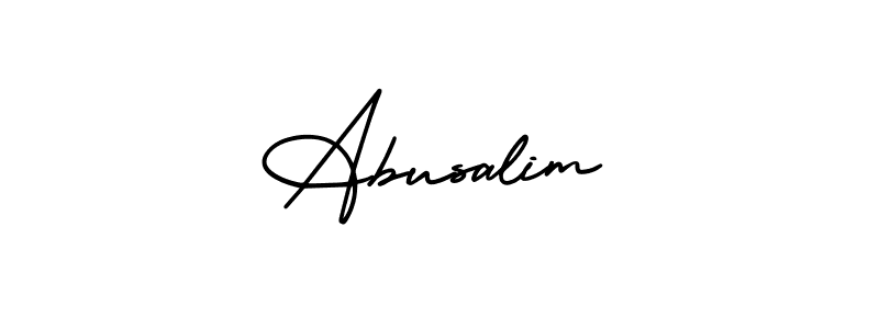 This is the best signature style for the Abusalim name. Also you like these signature font (AmerikaSignatureDemo-Regular). Mix name signature. Abusalim signature style 3 images and pictures png