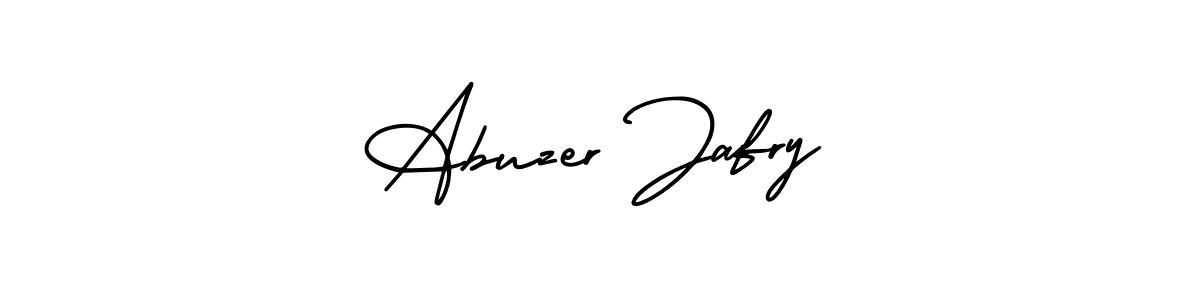 Abuzer Jafry stylish signature style. Best Handwritten Sign (AmerikaSignatureDemo-Regular) for my name. Handwritten Signature Collection Ideas for my name Abuzer Jafry. Abuzer Jafry signature style 3 images and pictures png