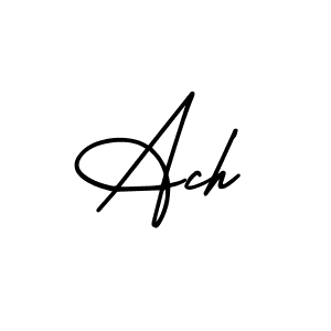It looks lik you need a new signature style for name Ach. Design unique handwritten (AmerikaSignatureDemo-Regular) signature with our free signature maker in just a few clicks. Ach signature style 3 images and pictures png