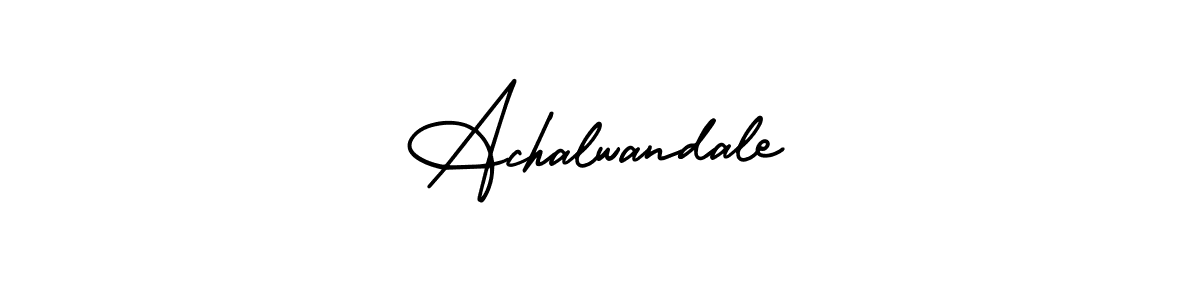 You can use this online signature creator to create a handwritten signature for the name Achalwandale. This is the best online autograph maker. Achalwandale signature style 3 images and pictures png
