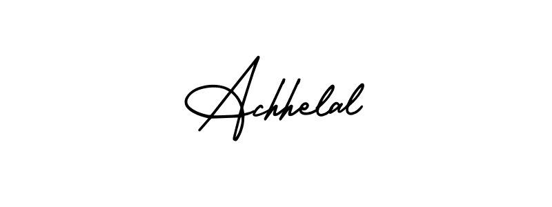 Make a beautiful signature design for name Achhelal. Use this online signature maker to create a handwritten signature for free. Achhelal signature style 3 images and pictures png