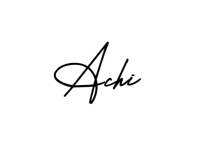 This is the best signature style for the Achi name. Also you like these signature font (AmerikaSignatureDemo-Regular). Mix name signature. Achi signature style 3 images and pictures png