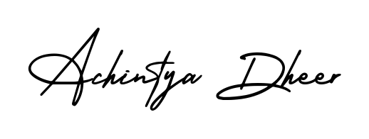 Also we have Achintya Dheer name is the best signature style. Create professional handwritten signature collection using AmerikaSignatureDemo-Regular autograph style. Achintya Dheer signature style 3 images and pictures png