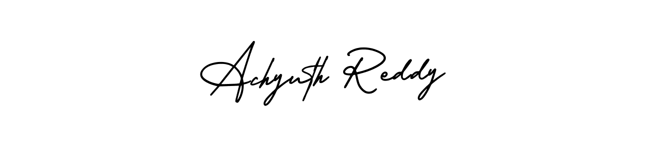 Similarly AmerikaSignatureDemo-Regular is the best handwritten signature design. Signature creator online .You can use it as an online autograph creator for name Achyuth Reddy. Achyuth Reddy signature style 3 images and pictures png