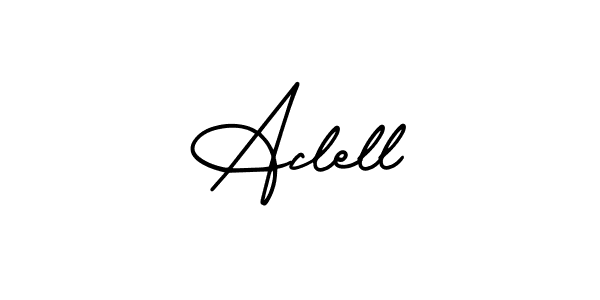 This is the best signature style for the Aclell name. Also you like these signature font (AmerikaSignatureDemo-Regular). Mix name signature. Aclell signature style 3 images and pictures png