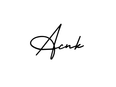 It looks lik you need a new signature style for name Acnk. Design unique handwritten (AmerikaSignatureDemo-Regular) signature with our free signature maker in just a few clicks. Acnk signature style 3 images and pictures png