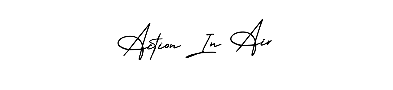 Once you've used our free online signature maker to create your best signature AmerikaSignatureDemo-Regular style, it's time to enjoy all of the benefits that Action In Air name signing documents. Action In Air signature style 3 images and pictures png