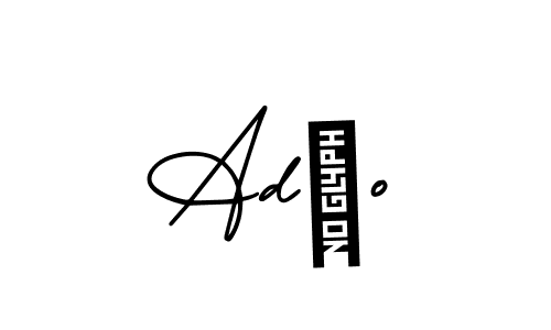 Design your own signature with our free online signature maker. With this signature software, you can create a handwritten (AmerikaSignatureDemo-Regular) signature for name Adão. Adão signature style 3 images and pictures png