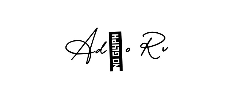 Make a beautiful signature design for name Adão Rv. With this signature (AmerikaSignatureDemo-Regular) style, you can create a handwritten signature for free. Adão Rv signature style 3 images and pictures png