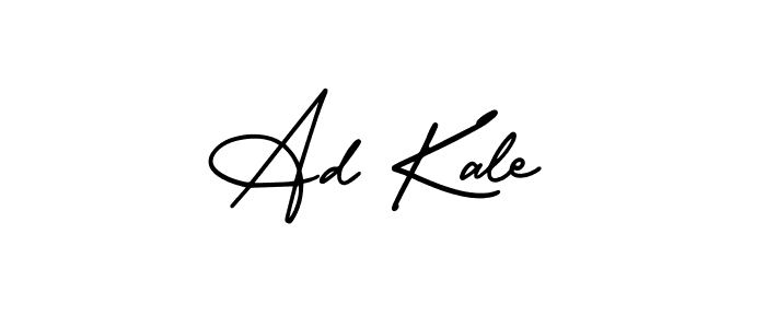 Make a short Ad Kale signature style. Manage your documents anywhere anytime using AmerikaSignatureDemo-Regular. Create and add eSignatures, submit forms, share and send files easily. Ad Kale signature style 3 images and pictures png