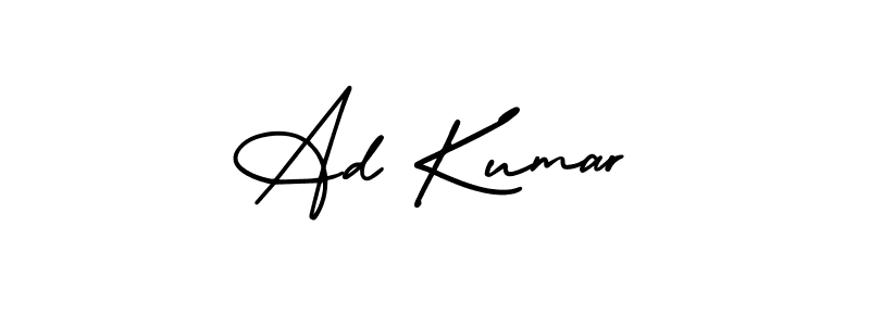 Make a short Ad Kumar signature style. Manage your documents anywhere anytime using AmerikaSignatureDemo-Regular. Create and add eSignatures, submit forms, share and send files easily. Ad Kumar signature style 3 images and pictures png