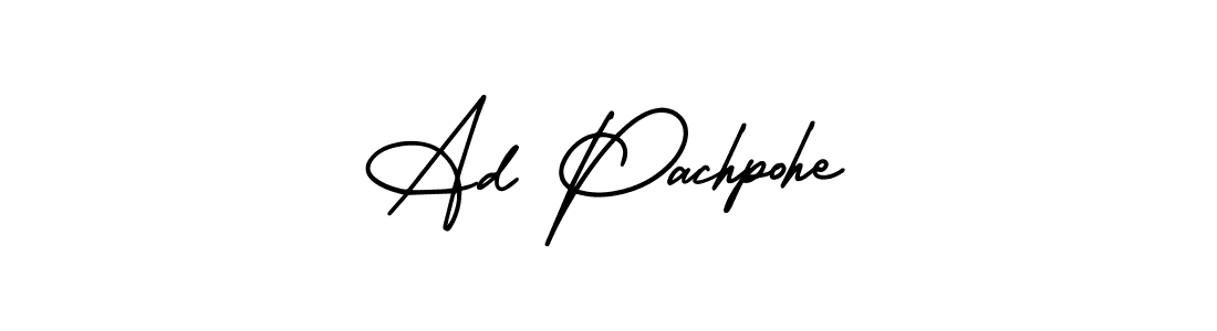 Make a beautiful signature design for name Ad Pachpohe. Use this online signature maker to create a handwritten signature for free. Ad Pachpohe signature style 3 images and pictures png