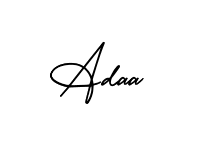 Design your own signature with our free online signature maker. With this signature software, you can create a handwritten (AmerikaSignatureDemo-Regular) signature for name Adaa. Adaa signature style 3 images and pictures png