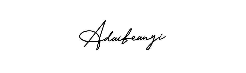 It looks lik you need a new signature style for name Adaifeanyi. Design unique handwritten (AmerikaSignatureDemo-Regular) signature with our free signature maker in just a few clicks. Adaifeanyi signature style 3 images and pictures png
