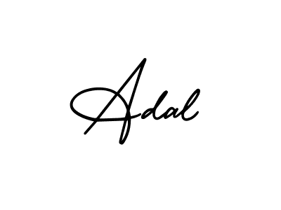 You can use this online signature creator to create a handwritten signature for the name Adal. This is the best online autograph maker. Adal signature style 3 images and pictures png