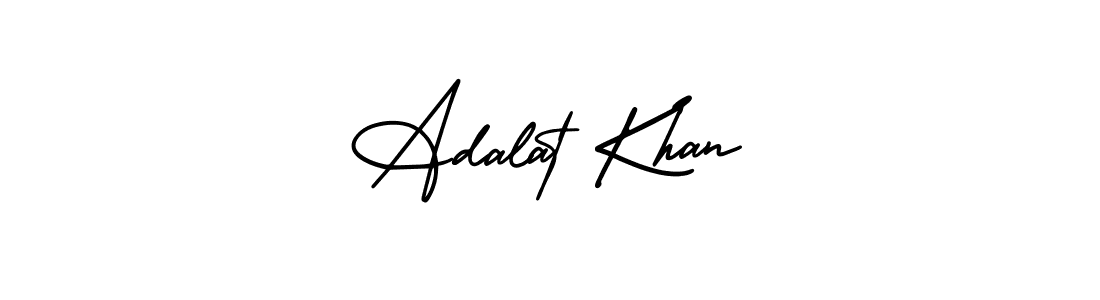 How to make Adalat Khan signature? AmerikaSignatureDemo-Regular is a professional autograph style. Create handwritten signature for Adalat Khan name. Adalat Khan signature style 3 images and pictures png
