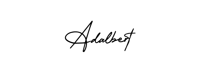 Also You can easily find your signature by using the search form. We will create Adalbert name handwritten signature images for you free of cost using AmerikaSignatureDemo-Regular sign style. Adalbert signature style 3 images and pictures png