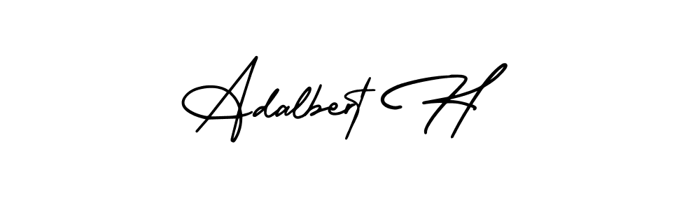 Once you've used our free online signature maker to create your best signature AmerikaSignatureDemo-Regular style, it's time to enjoy all of the benefits that Adalbert H name signing documents. Adalbert H signature style 3 images and pictures png