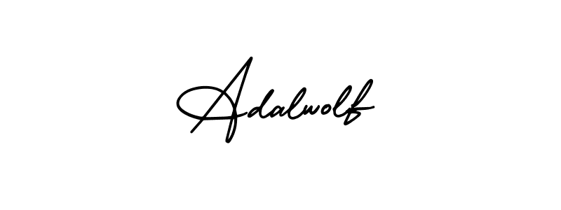 Once you've used our free online signature maker to create your best signature AmerikaSignatureDemo-Regular style, it's time to enjoy all of the benefits that Adalwolf name signing documents. Adalwolf signature style 3 images and pictures png